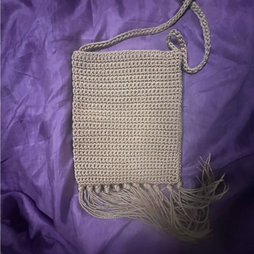 Geometric Crossbody Crochet Festival Pouch Bag​ - Picture 15 of 15
